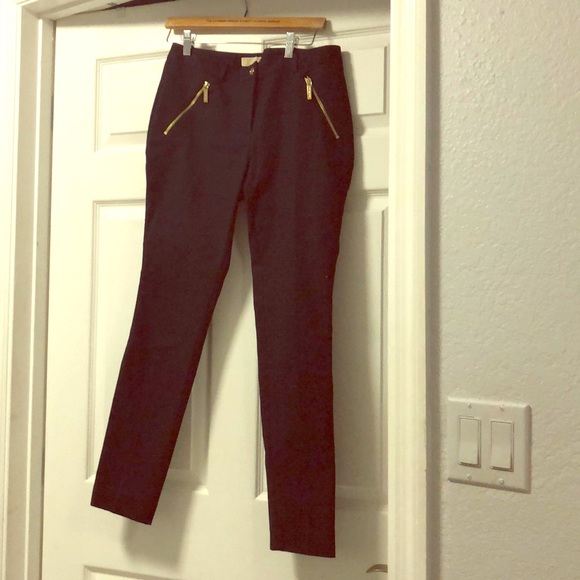 michael kors navy pants